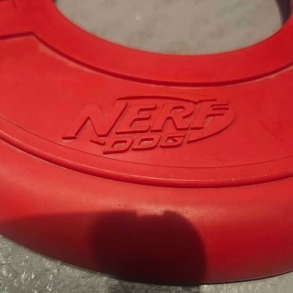 Nerf Dog Frisbee 10" Red - Picture 2 of 5